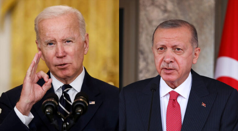 Hurriyet: Biden û Erdogan 45 xulek li ser Ukraynayê axivîn