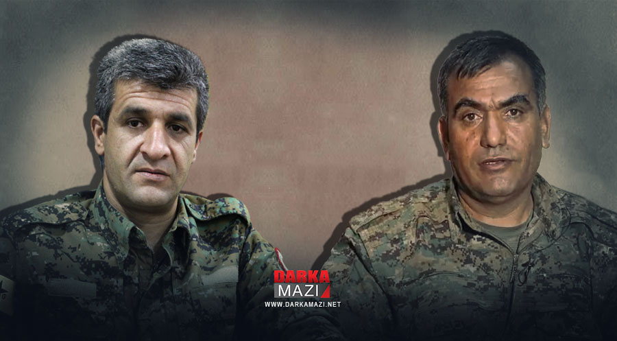 Bi sedema nûçeyeke "Darka Mazî" şer di nêvbera rayedarên YPGê de çêdibe