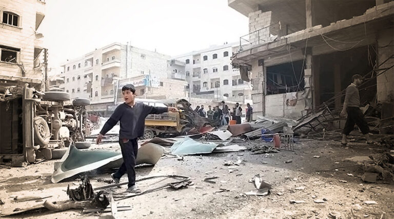 Topbarana rejîmê 4 zarok li gundewarê Idlibê kuştin