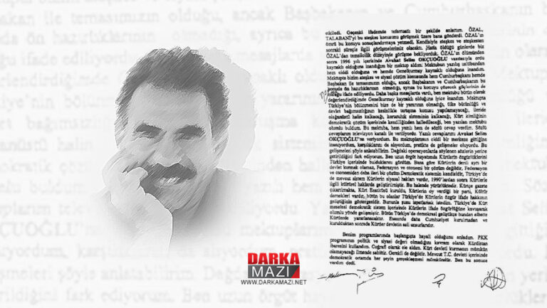 Rastiya Ocalan di îtirafên wî de tê dîtin!