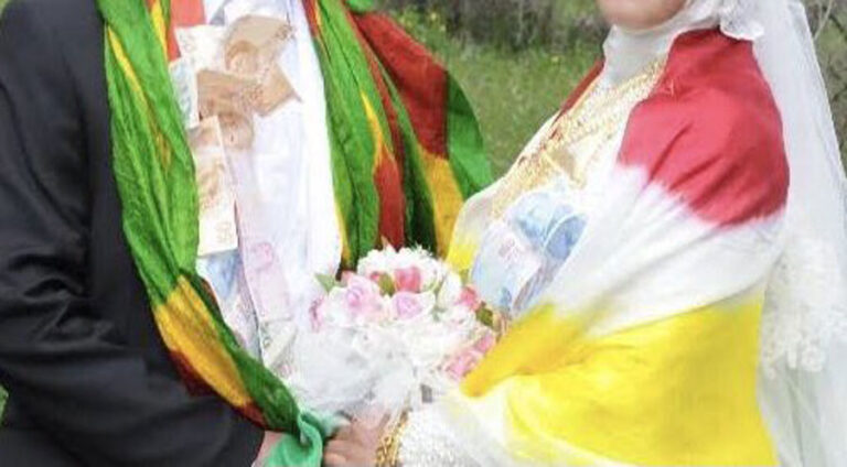Ji ber şala kesk-sor-zer zava û 9 mêvanên wî hatine deseteserkirin