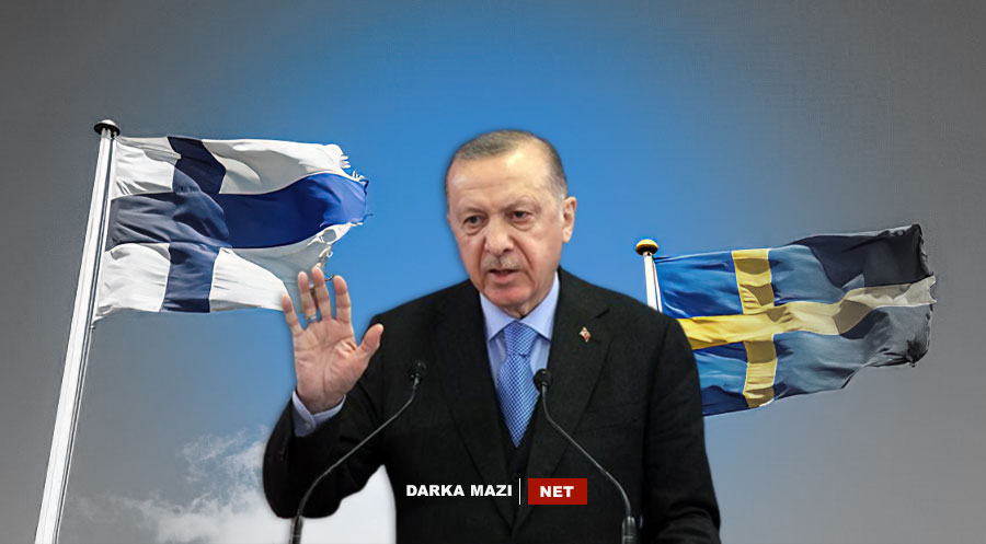 AFP: Erdogan dîsa gefê li Swêd û Fînlandayê dixwe 