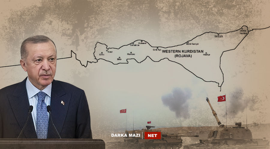 Peyama Erdogan jiboy Rojava: Em ê xelekên herêma ewle bi hev ve girê bidin