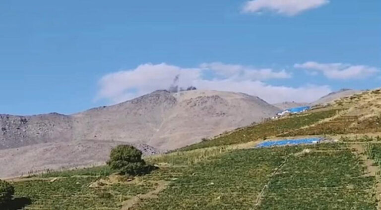 Topxaneya Îranê devera Biradost dide ber topan