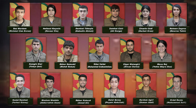 Berpirs, sedem û êncamên 17 gerîlayên HPG ê yên jiyana xwe ji dest dayî kî ne?