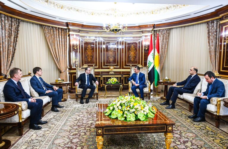 Mesrûr Barzanî ligel Balyozê Rûsya li Iraqê civiya