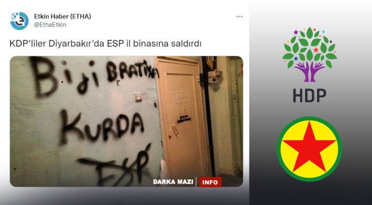 Bêexlaqiya ESP ê û dijminatiya sondxwarî ya çepên tirk û kurdên kemalîst li hemberî Barzanî