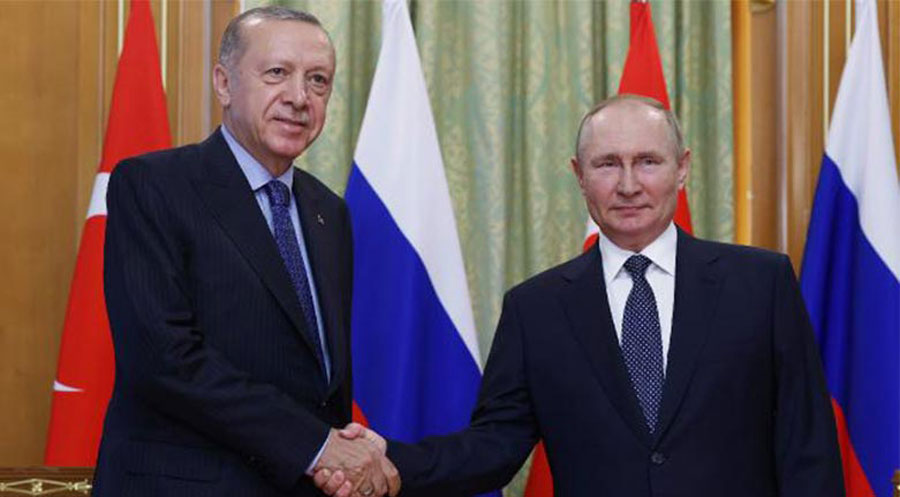 Erdogan derbarê “HSD” de daxwazekê ji Putin dike