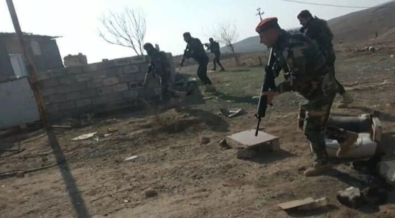 Pêşmergeyan operasyoneke lêgerînê li quntarên Çiyayê Qereçox encam da