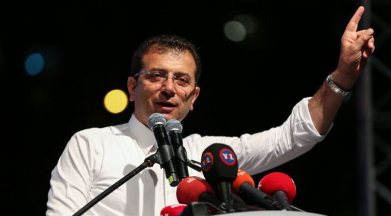 Dadgehê cezayê zindanîkirinê û qedexeya siyasetê da Ekrem Îmamoglu