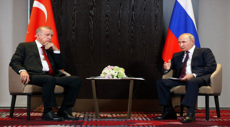 Erdogan û Putin asayîkirina pêwendiyên Enqere û Şamê gotûbêj kirin