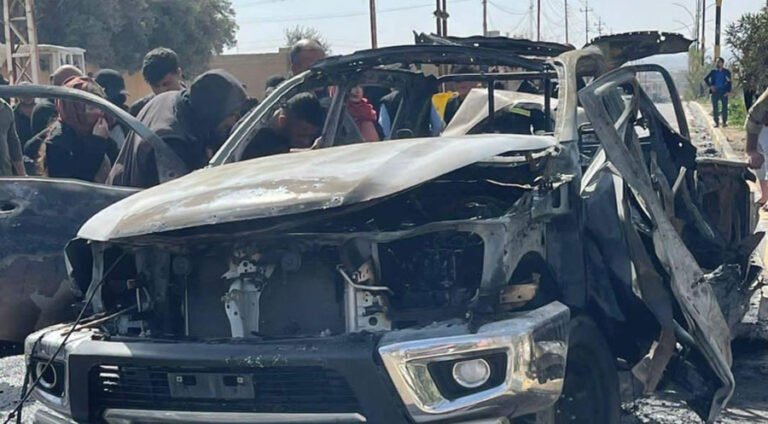 Artêşa Tirkiyê otomobîleke YBŞê li Şingalê kire armanc