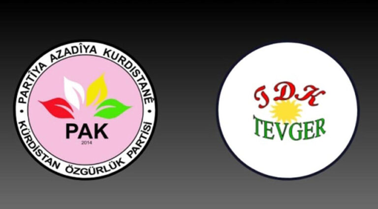 PAK û TDK-TEVGER di hilbijartinan de piştgiriya HAK-PARê dikin