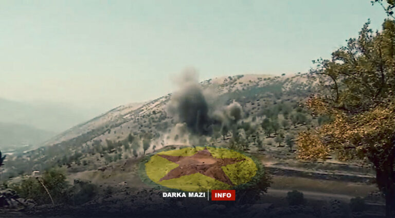 PKK’ê piraniya rêyên ber bi şikeftên wan ve diçin bombe kirine, yek ji bombeyan teqîya