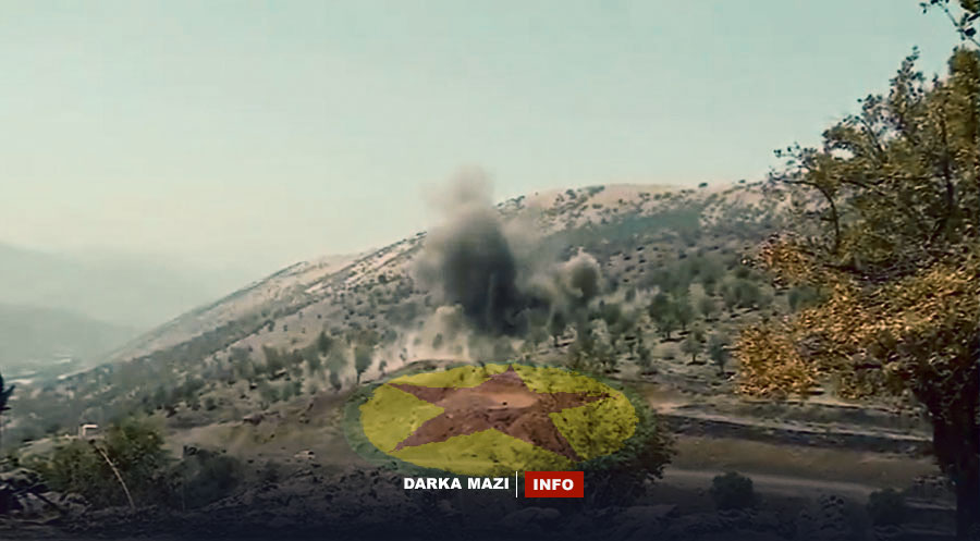 PKK’ê piraniya rêyên ber bi şikeftên wan ve diçin bombe kirine, yek ji bombeyan teqîya