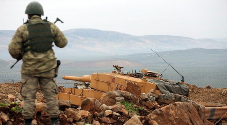 4 leşkerên Tirkiyê li nêzîkî Ezazê birîndar bûn