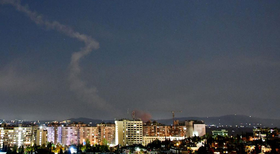 israel attack syria hums
