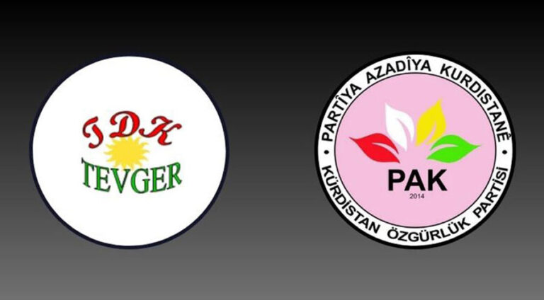 PAK û TEVGER yekîtiya xwe ragihandin