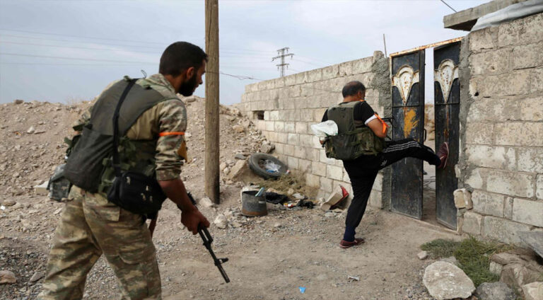 Çeteyên ser bi Tirkiyê ve 3 welatiyên Kurd li Efrînê revandin