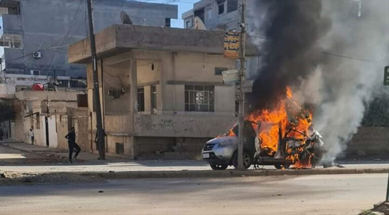 Otomobîlek li nava bajarê Qamişlo hat teqandin: Kuştî hene