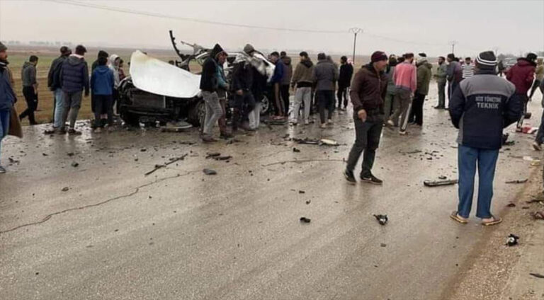 Droneke Tirkiyeyê otomobîlek li parêzgeha Hesekê kire armanc