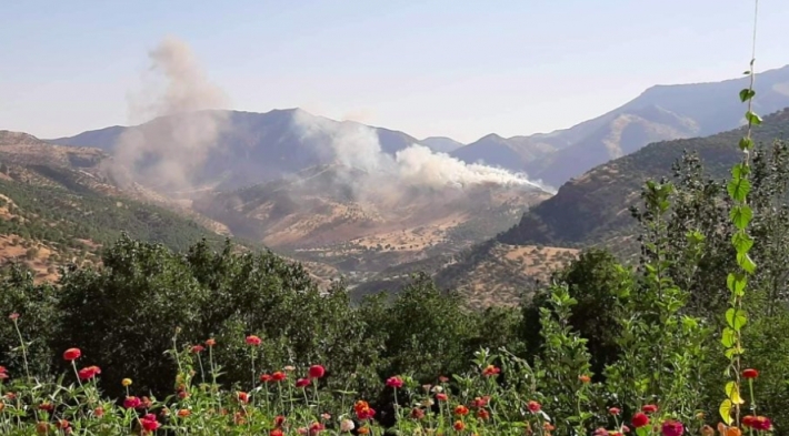 Bi sedema êrîşa Tirkiyê welatîyek li Bamernê şehîd ket û yeke din jî birîndar bû