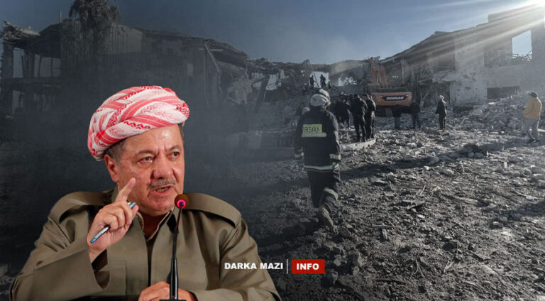 Barzani-Serok-Erbil-iran-Attack-info
