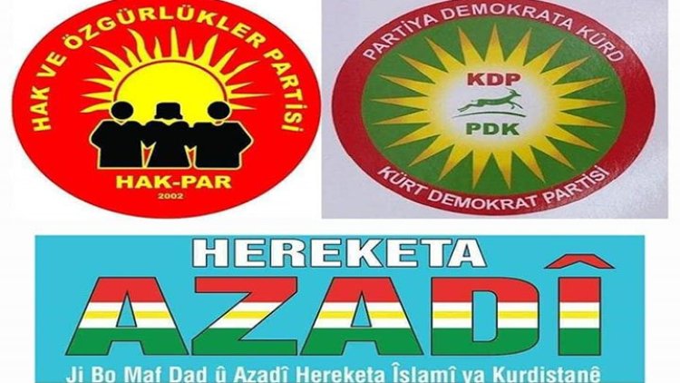 Sê partiyên Kurd ji bo Tifaqa Kurdistanî hatin ba hev