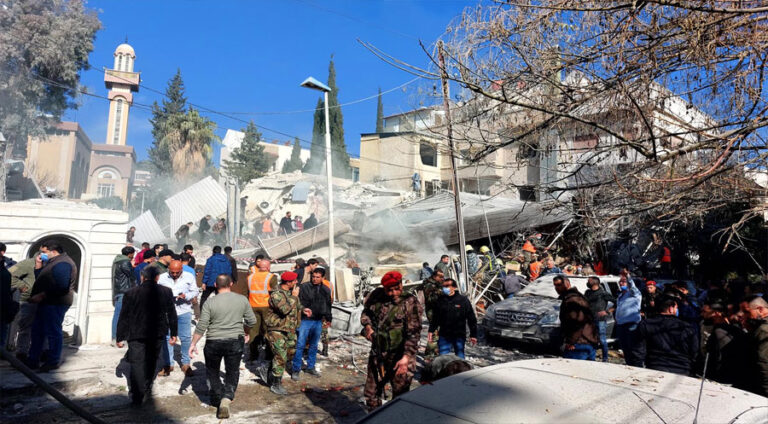 4 berpirsên Pasdarên Îranê di erîşa li ser Şamê de hatin kuştin