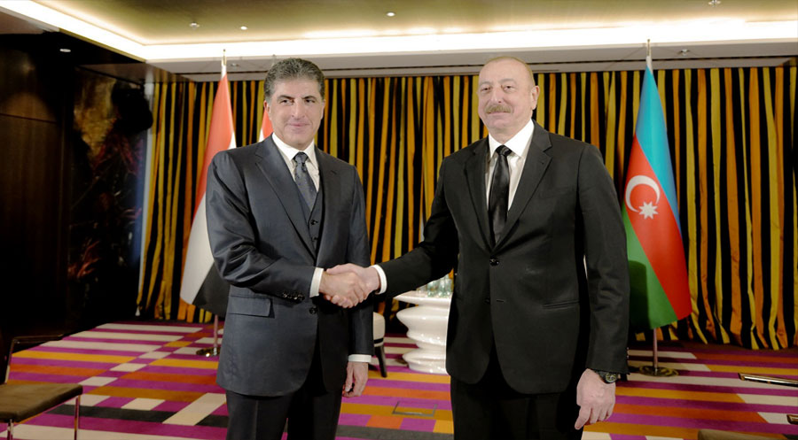 Nêçîrvan Barzanî ji Aliyev re: Em ji bo vekirina konsulxaneya Azerbaycanê hevkariyê dibin