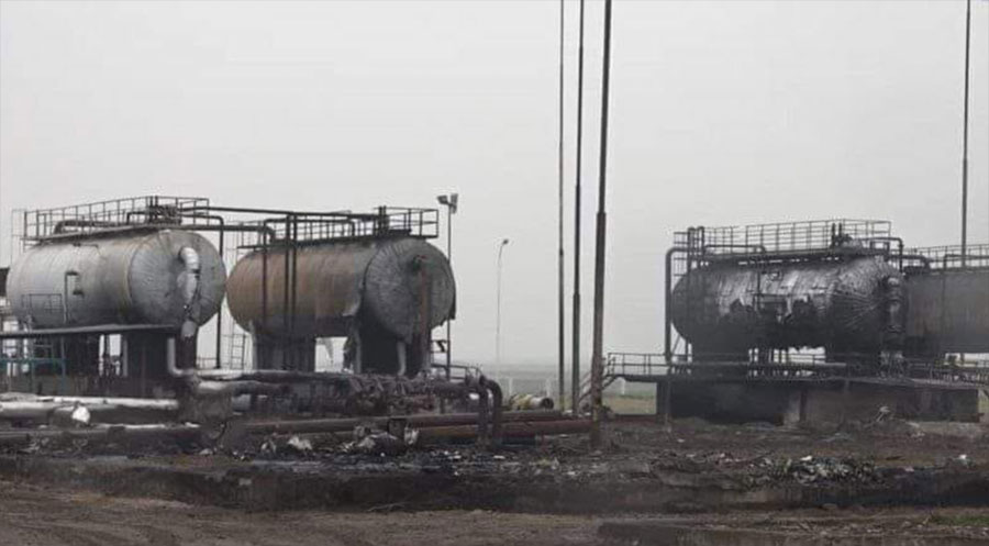 Artêşa Tirkiyê westgeheke petrolê li Rojavayê Kurdistanê bombebaran kir