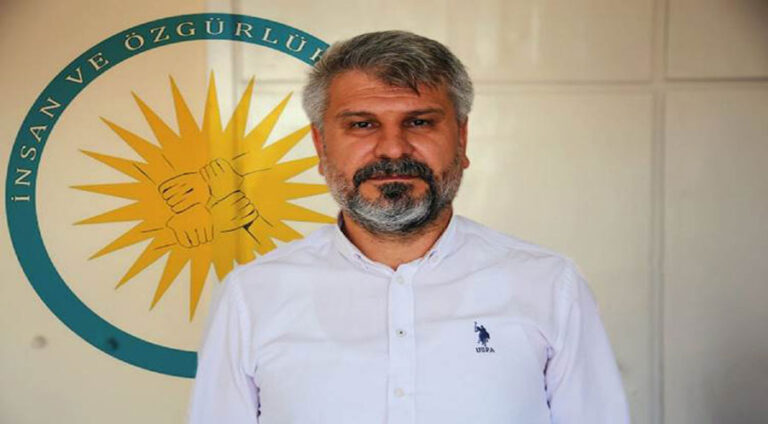 Serokê Partiya Însan û Azadî Ahmet Kaya li Diyarbekirê hat binçavkirin
