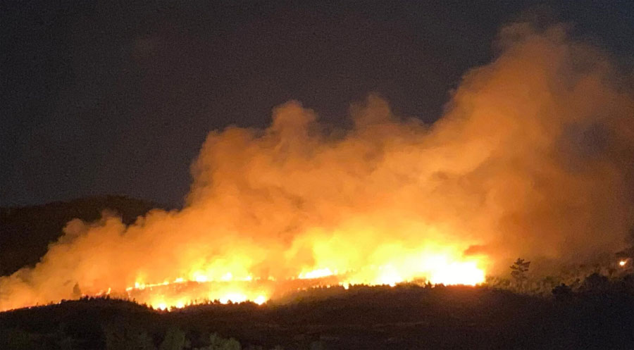 Li Tirkiye û Bakurê Kurdistanê zêdetirî 20 şewatan derketin