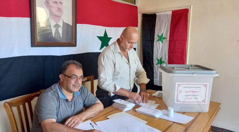 "Bêy guhdana biryarên navdewletî" hilbijartinên Parlamentoya Sûriyeyê tê kirin