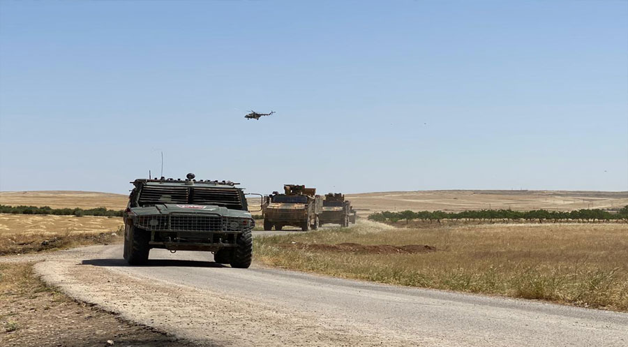 Gerên çavdêriyê yên Rûsya û Tirkiyeyê careke din li Rojava dest pê kirin