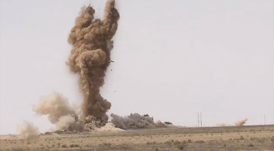 Bombeyek bi hêzeke Pêşmerge de teqiya: 3 Pêşmerge şehîd bûn