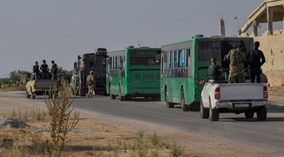 Hikûmeta Sûriyeyê ji Dera û Siweydayê vekişiya