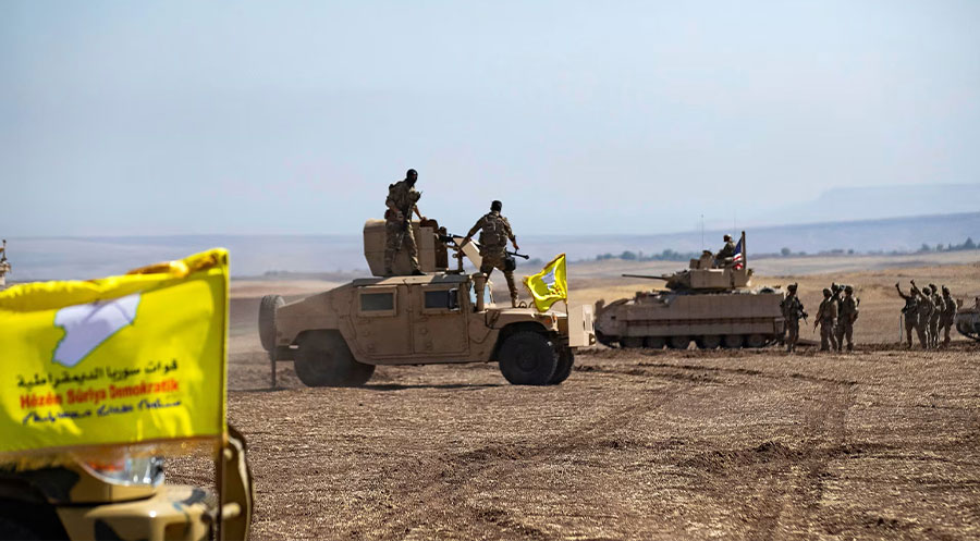 Komên çekdar êrîşî bendava Tişrîn a nêzî Kobanê dikin