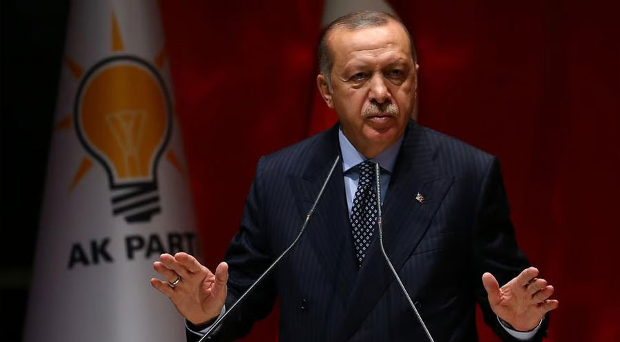 Erdogan pêşwaziya şanda Dem Partiyê dike