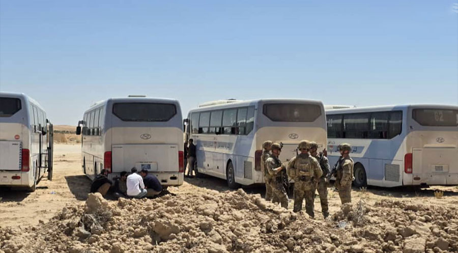 Zêdetirî 200 malbatên Iraqî ji kampa Holê vegeriyan welatê xwe
