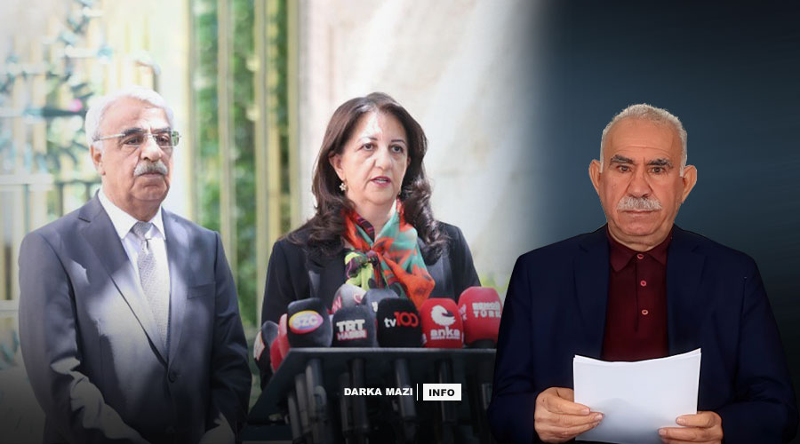 Hevdîtina şanda Dem Partiyê li gel Ocalan-net