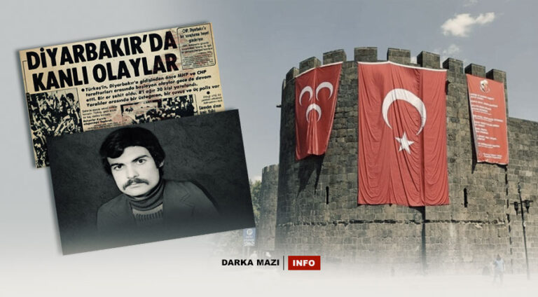 Alayên MHPê, ku di sala 1975an de ketina wan bo nav Diyarbekirê hatibû qedexekirin, di sala 2025an de li ser dîwarên Diyarbekirê hatin daliqandin