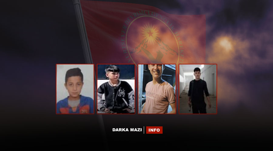 Çeteyên PKK’ê 4 zarokên din ji Heleb û Hesekê revandin