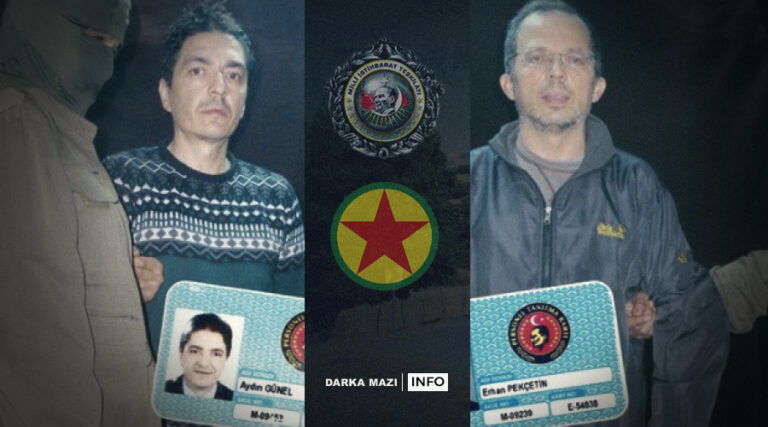 Mijara radestkirina du rêveberên gumanbar ên MIT ê di navbera Tirkiye û PKK ê de…