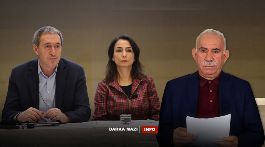 Hevserokên Dem Partiyê dê serdana Ocalan bikin Hevserokên giştî yên Dem Partiyê dê li hefteya pêş me serdana girava Îmraliyê bikin ji bo ku bi rêberê zîndankirî yê PKKê Abdulla Ocalan re bicivin. Berdevka DEM Partiyê Ayşegul Dogan ragihand ku heyeteke berfireh wê hefteya bê serdana Abdulla Ocalan bike. Berdevka Partiya Demokrasî û Wekheviyê ya Gelan (DEM Partî) Ayşegul Dogan li ser civîna doh a Desteya Rêveberiya Navendî ya DEM Partiyê civîna çapemeniyê lidar xist. Ayşegul Dogan got: Hefteya bê, wê heyetek ji Hevserokên me yên gitşî serdana Îmraliyê bike. Em plansaziya vê dikin.