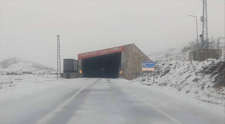 Pêla yekê ya befirê bajarê Wanê yê Bakurê Kurdistanê spî kir