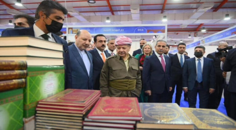 Serok Barzanî pêşangeha pirtûkan a Zaxo vedike