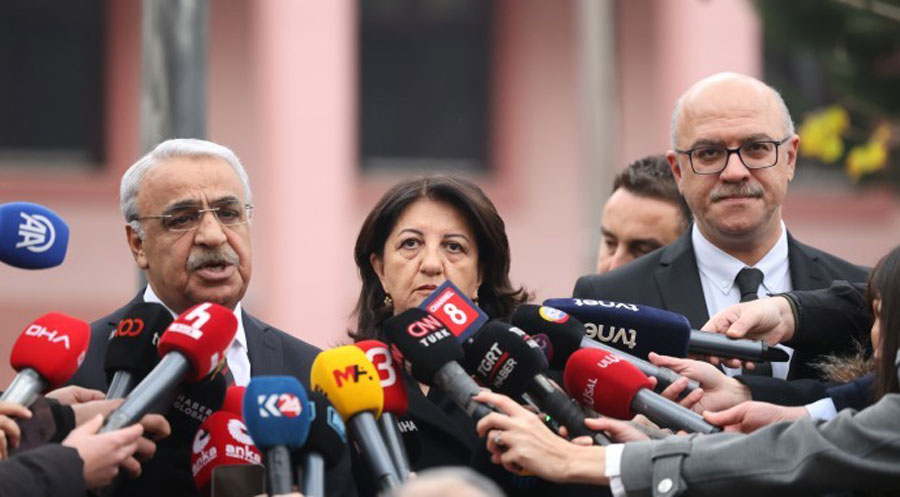 Şanda Dem Partiyê ya Îmraliyê bi Yilmaz Tunç re civiya