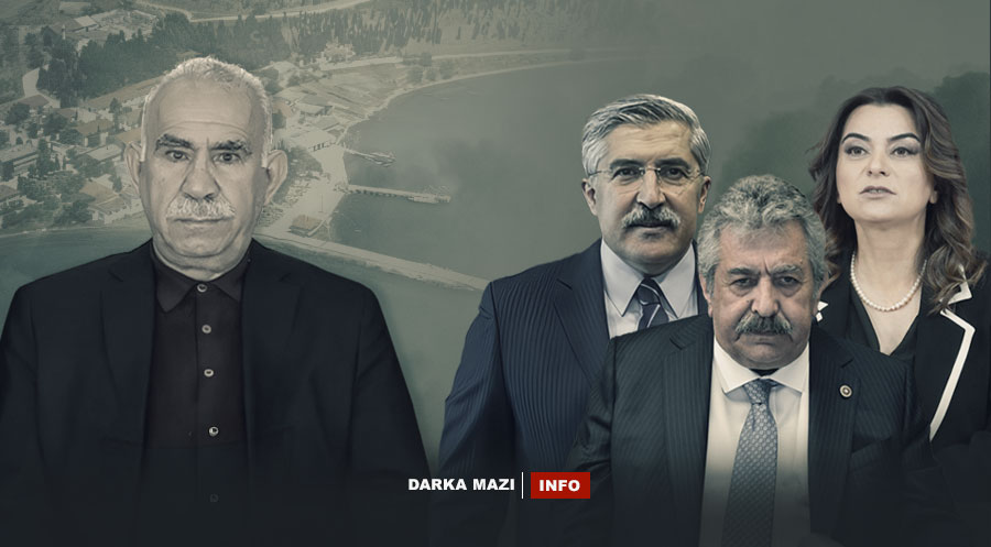 Girtekên hevdîtina Abdullah Ocalana bi Komîsyona Parlamentoya Tirkiyê re hatin weşandin