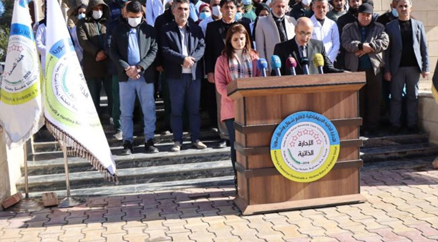 Ji ber êrîşa li ser nexweşxaneyên Şêx Meqsûd, banga destêwerdana navdewletî tê kirin